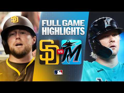 마이애미 VS 샌디에이고 3:5 MLB 하이라이트