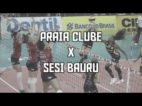 Praia Clube x SESI Bauru | Melhores Momentos | Semifinal - Jogo 1 | Superliga Feminina