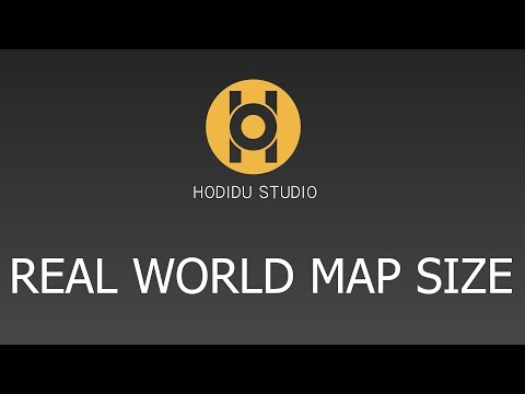 HODIDU STUDIO - HƯỚNG DẪN LỖI LẶP MAP (REAL WORLD MAP SIZE)