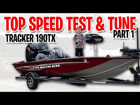 Tracker Boat Top Speed - Part 1 Baseline - 190 TX | Mercury 115 ProXS Outboard
