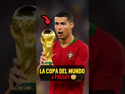 ¿La Copa del Mundo no está hecha de oro real?! 😳🏆 #Shorts