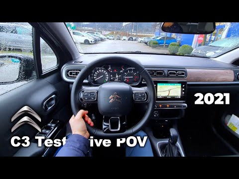 New Citroen C3 2021 Test Drive Review POV