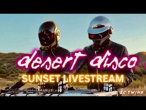 Desert Disco sunset livestream.