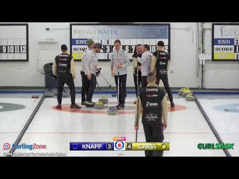 Kelly Knapp vs. Michael Carss - SEMIS - Curling Stadium Regina Highland SCT Spiel