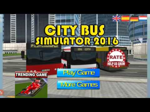 🚍 City Bus Simulator 2016 Video