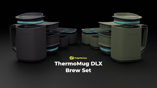 Hrnek se sadou RidgeMonkey ThermoMug DLX Brew Set Gray