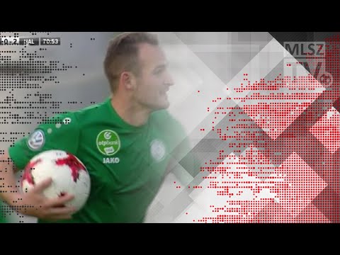 Simon András gólja  a Paksi FC - Swietelsky Haladás mérkőzésen