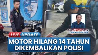 Motor Hilang 14 Tahun di Surabaya Ditemukan dari Medsos Polisi di Bangkalan Kembali ke Tuannya