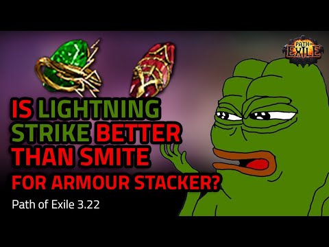 [3.22] IS LIGHTNING STRIKE BETTER THAN SMITE? - Path of Exile 3.22