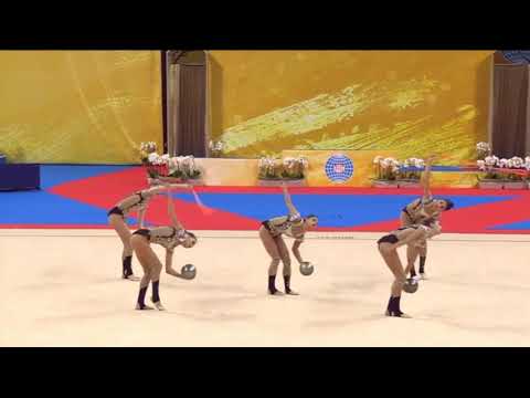 36TH FIG RHYTHMIC GYMNASTICS WORLD CHAMPIONSHIPS - SOFIA - 3 BALL + 2 ROPES FINAL