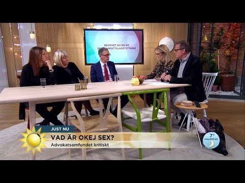 Nytt förslag på sexualbrottslag: "Sex utan samtycke är övergrepp" - Nyhetsmorgon (TV4)