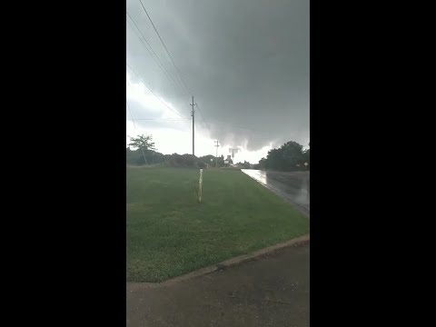 Tornado near Canton, Texas