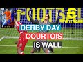 Derby day madrid courtois is unbelievable Best GK in efootball mobile 2023.?