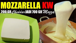 Download lagu Keju Mozzarella KW 4 Bahan Praktis Tanpa Blender mp3
