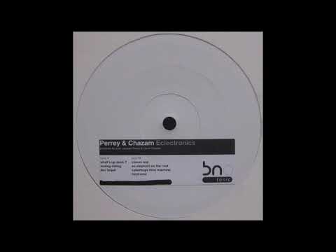 Jean-Jacques Perrey & David Chazam - Eclektronics (LP, Album, Promo, W Lbl, Sti) [1998]