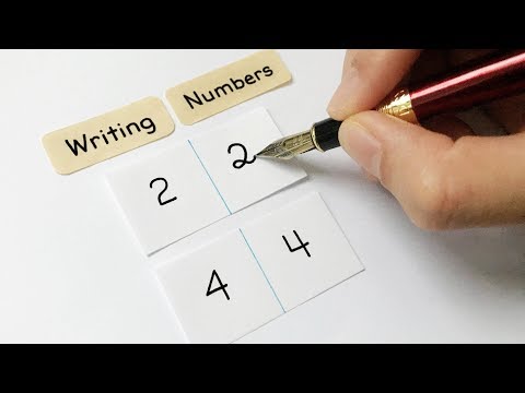 Writing Numbers Video