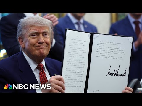 Trump signs executive orders on nuclear energy production ...