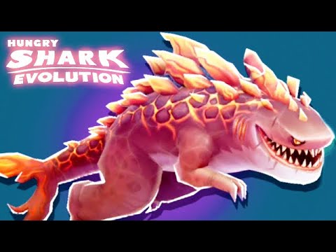 Hungry Shark Evolution - New Magmajira Mutant Sharkjira Unlocked