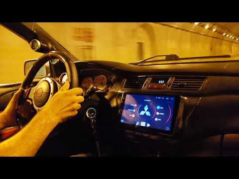 Evo 8 so loud in tunel run 1st to 4th gear