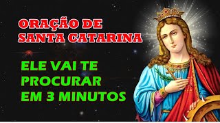 💒A PODEROSA ORAÇÃO DE SANTA CATARINA PARA UNIÃO AMOROSA EM APENAS TRÊS MINUTOS