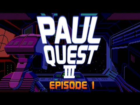 Paul Quest III - Ep01 - Garbage Day [Space Quest 3 Let's Play]