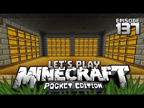 Let's Play Minecraft PE - Ep.137 : Storage Operation!