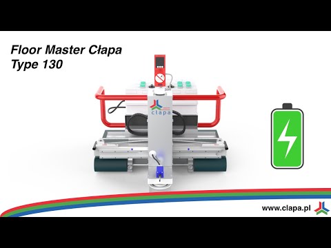 Floor Master 130 battery powered Video
