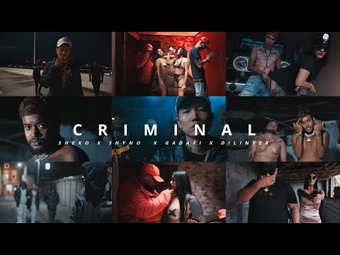 Sheko x Shyno x Gadafi x Dilinyer - Criminal [Official Video]