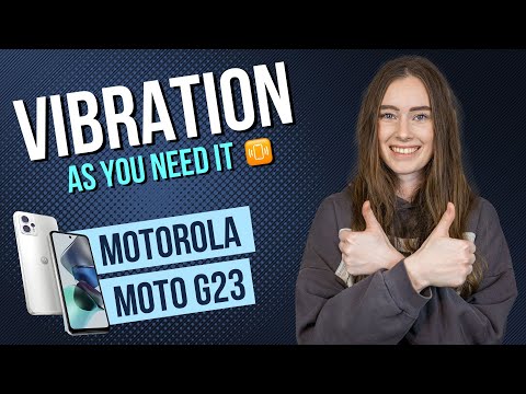 Motorola moto g23 - How to turn off the vibration • 📱 • 📳 • 🤫 • Tutorial