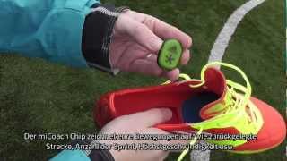 Test: Adidas F50 Adizero miCoach Bundle | Tutorial für iPhone/iPod/iPad App