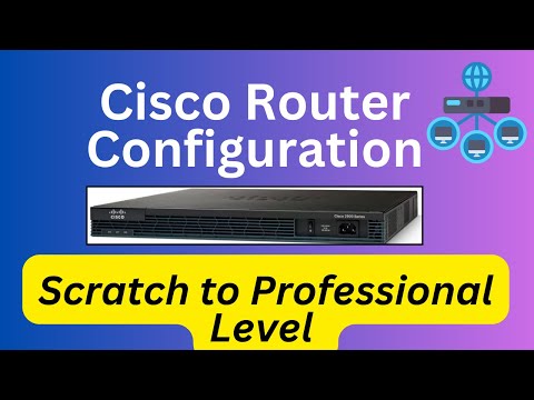 Cisco Router Configuration Step by Step | How to Configure Cisco Router | Cisco Router⛺