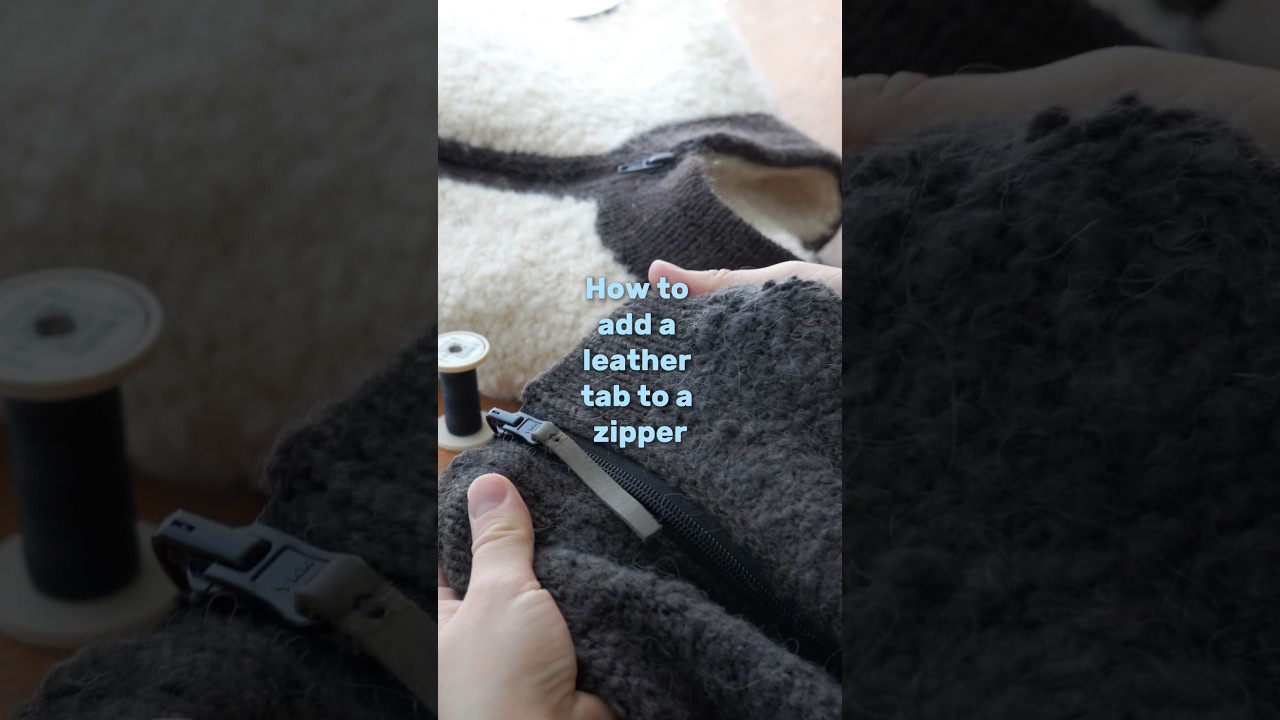 Leather tab