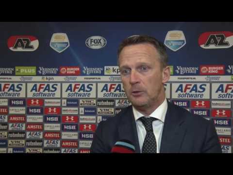 Reactie Van den Brom na AZ - ADO