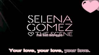 Selena Gomez &amp; The Scene - Off The Chain [Karaoke/Instrumental] With Lyrics