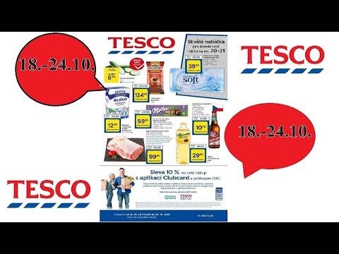Leták TESCO - 18/10/2023 - 24/10/2023