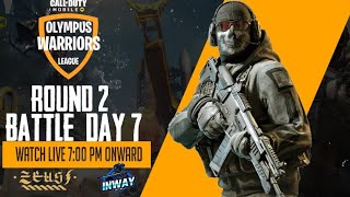 OLYMPUS WARRIORS LEAGUE Present By Zeus Eaports. Day 7 Quarterfinals. | InWay Gaming | CODM #Zeus