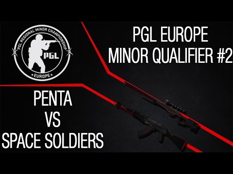Space Soldiers vs Penta Sports - PGL Europe Minor Qualifier #2 - 07/01/16