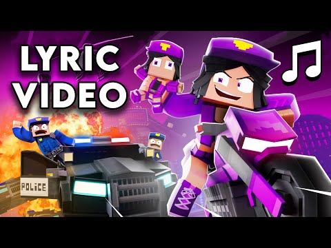 ZAMination 2 - "Purple Girl" (I'm Psycho) - Official Lyric Video | Minecraft Animation Music Video