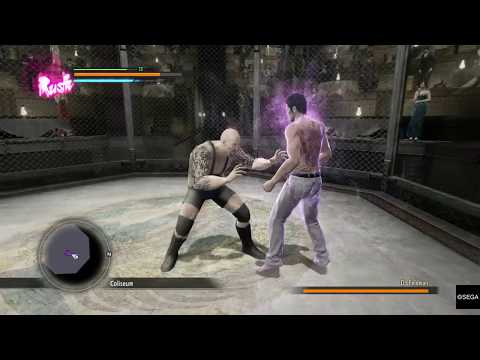 YAKUZA KIWAMI- Boss Battles:8 - Coliseum Bosses (Hard)