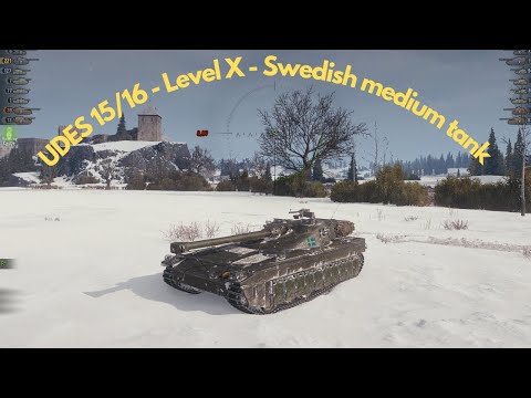 UDES 15/16 - Level X - Swedish medium tank - World of Tanks