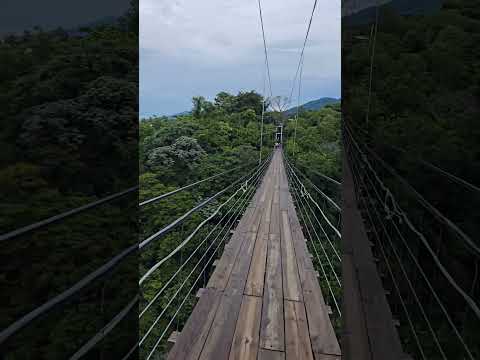 puente colgante mas largo de el salvador ubicado en finca Rauda alegria usulutan