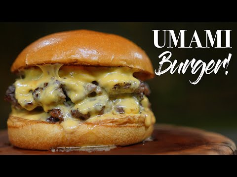 I tried making the UMAMI Burger, It's FIRE!