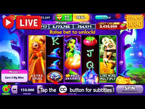 [Live] Magical Mayhem on Cash Frenzy™ Slots – Best Slot & Free Coins for Epic Big Wins!