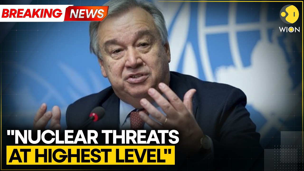 US-Israel War with Iran: United Nations Chief Warns World Over Nuclear Escalation | WION Breaking
