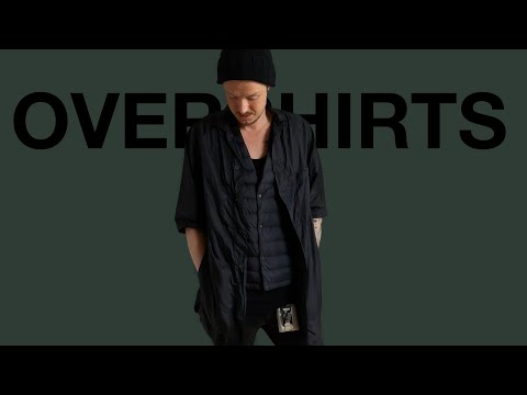 Overshirts. (Stone Island, Rick Owens, MA+)