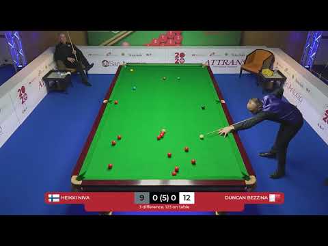 Heikki Niva v Duncan Bezzina - WSF Open (January 2020)