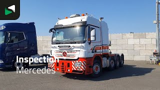 Mercedes-Benz Actros 4160 8X4 250T! WSK Manual Big-Axle Steelsuspension Lift+L truck tractor for sale - Image 4 | Autoline CA Mercedes-Benz Actros 4160 8X4 250T! WSK Manual Big-Axle Steelsuspension Lift+L truck tractor | Image 4 - Autoline