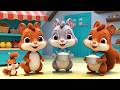 Squirrel Opens A Rice Shop ️ Funny And Cute Kids Nursery Rhyme Animation