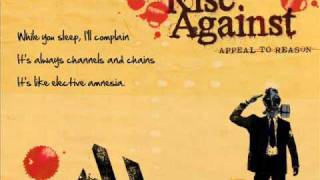Rise Against - Elective Amnesia (+ lyrics)