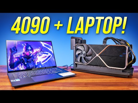 RTX 4090 Gaming Laptop 🤯 eGPU Comparison with Desktop!